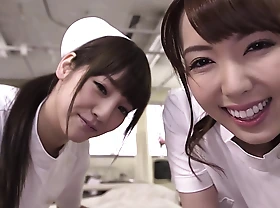 Yui Hatano with Rei Miziuna Triptych nurses