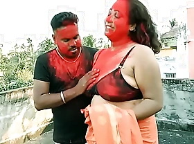 Lucky 18yrs Tamil boy hardcore sex with two Milf Bhabhi!! Best amateur threesome sex
