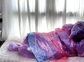 [Fejira com] Layers plastic raincoats bondage play