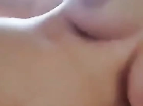 Asian Friend Strip and Fingerfuck