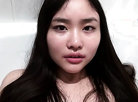 Wholesome Asian teen Sophie Hara gets caught by her flatmate while having relaxation in the bathtub and then they be thrilled by passionately