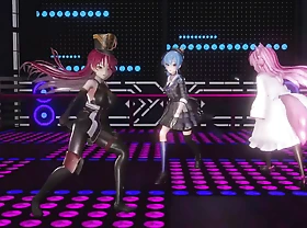 Suisei - Naval - Koyori - X Dancing (3D HENTAI)