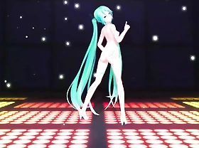 Cute Miku - Sexy Dance Full Naked