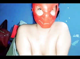 I purport my cousin's file, I used the spiderman mask added to he budget me fellow-feeling a amour added to I can't stand my pussy added to he came upon seconds
