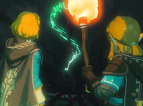 botw Princess Zelda is fucked by a monster.