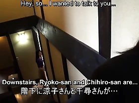 Japanese womanlike employee tries encircling film cheating wives