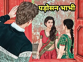 Indian Desi Savita Bhabhi's Pussy Hunger Was Satiated by the Neighbor Hindi Audio